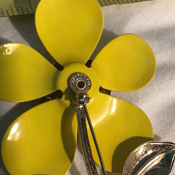 Vintage all signed Sarah Coventry pins brooch enamel, cab, rhinestone EUC - Picture 4 of 11